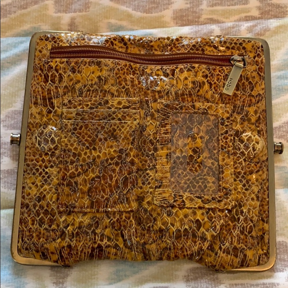 Gently worn hobo wallet